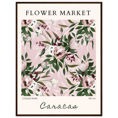 Blush Floral Dream Framed Poster – Elegant Botanical Art Print | Ready-to-Hang in Multiple Sizes & Frame Styles - Vibrantwalls