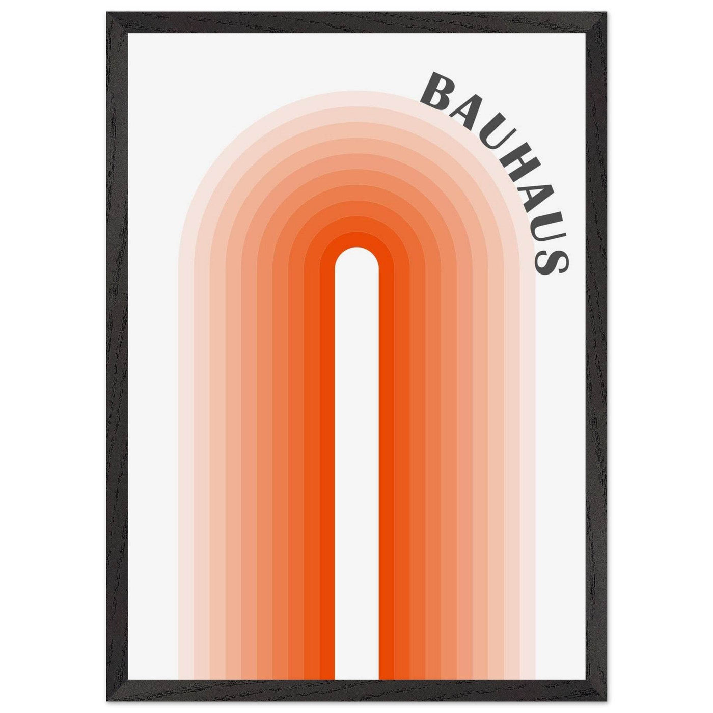 Bauhaus-Style Gradient Arch - Vibrantwalls