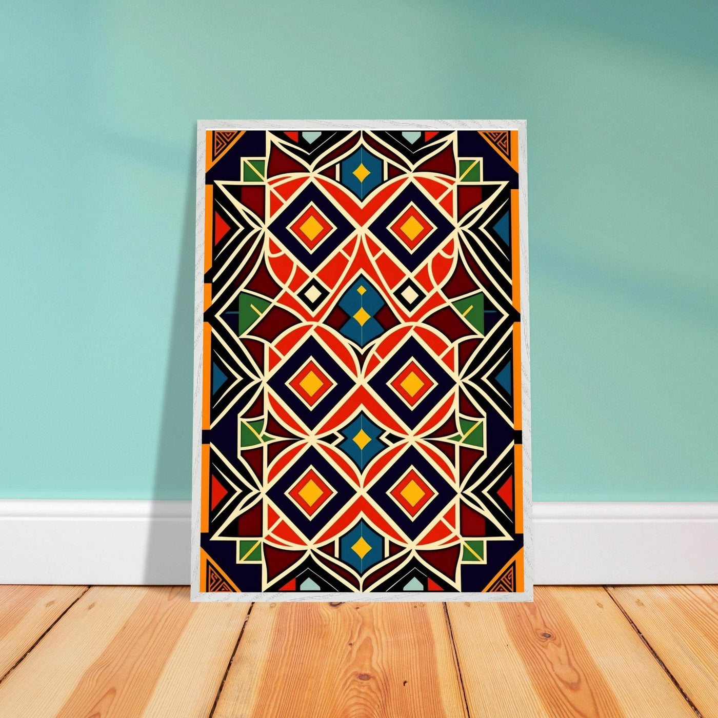 Abstract Geometric Wall Decor - Unique Boho Art for Contemporary Spaces - Vibrantwalls