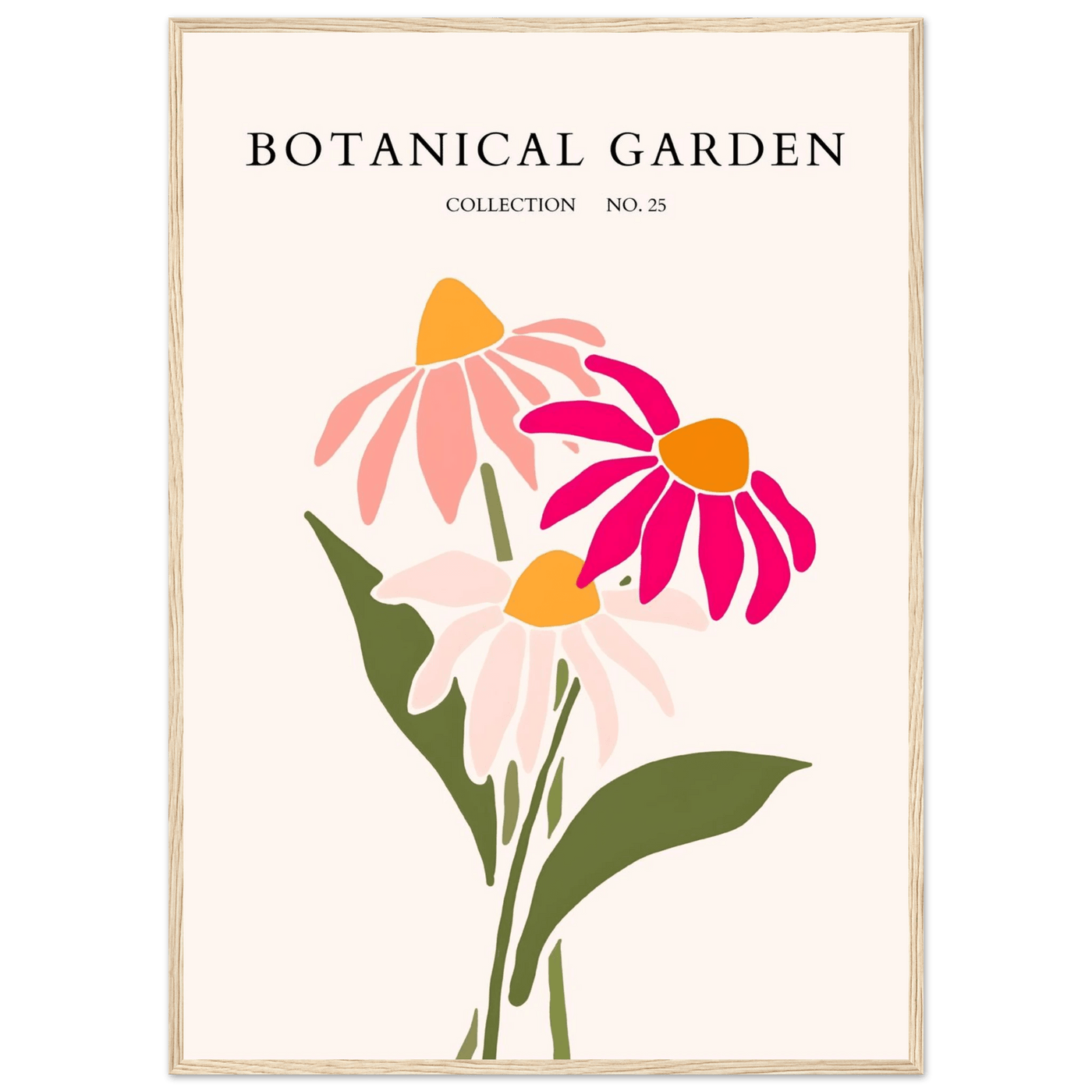 Botanical Garden Collection Framed Posters – Vibrant Floral Art Prints for Nature Lovers | Ready-to-Hang - Vibrantwalls