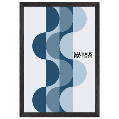 Bauhaus-Style The Blue Design - Vibrantwalls