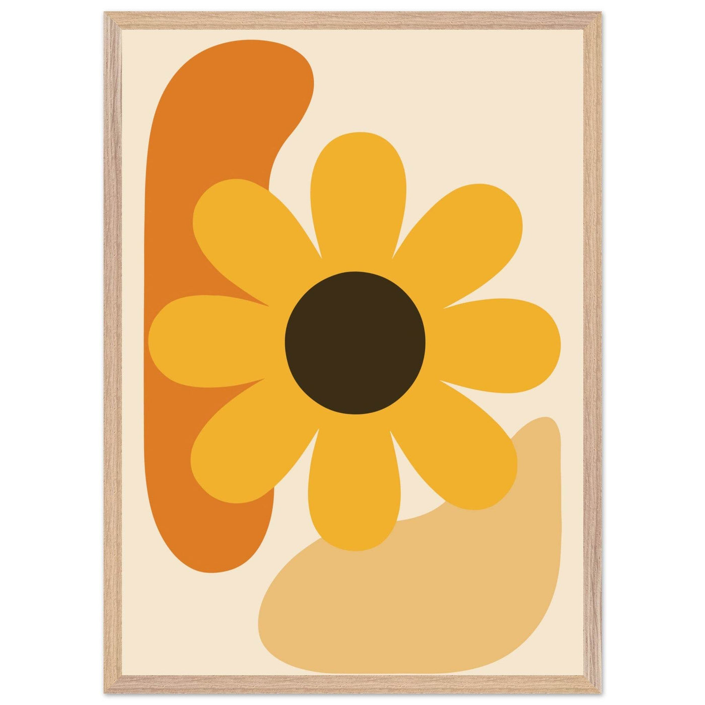 Abstract Daisy Bloom - Vibrantwalls
