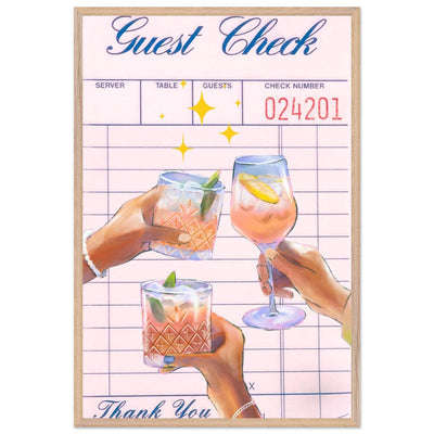 Retro Cocktail Recipe - Vibrantwalls