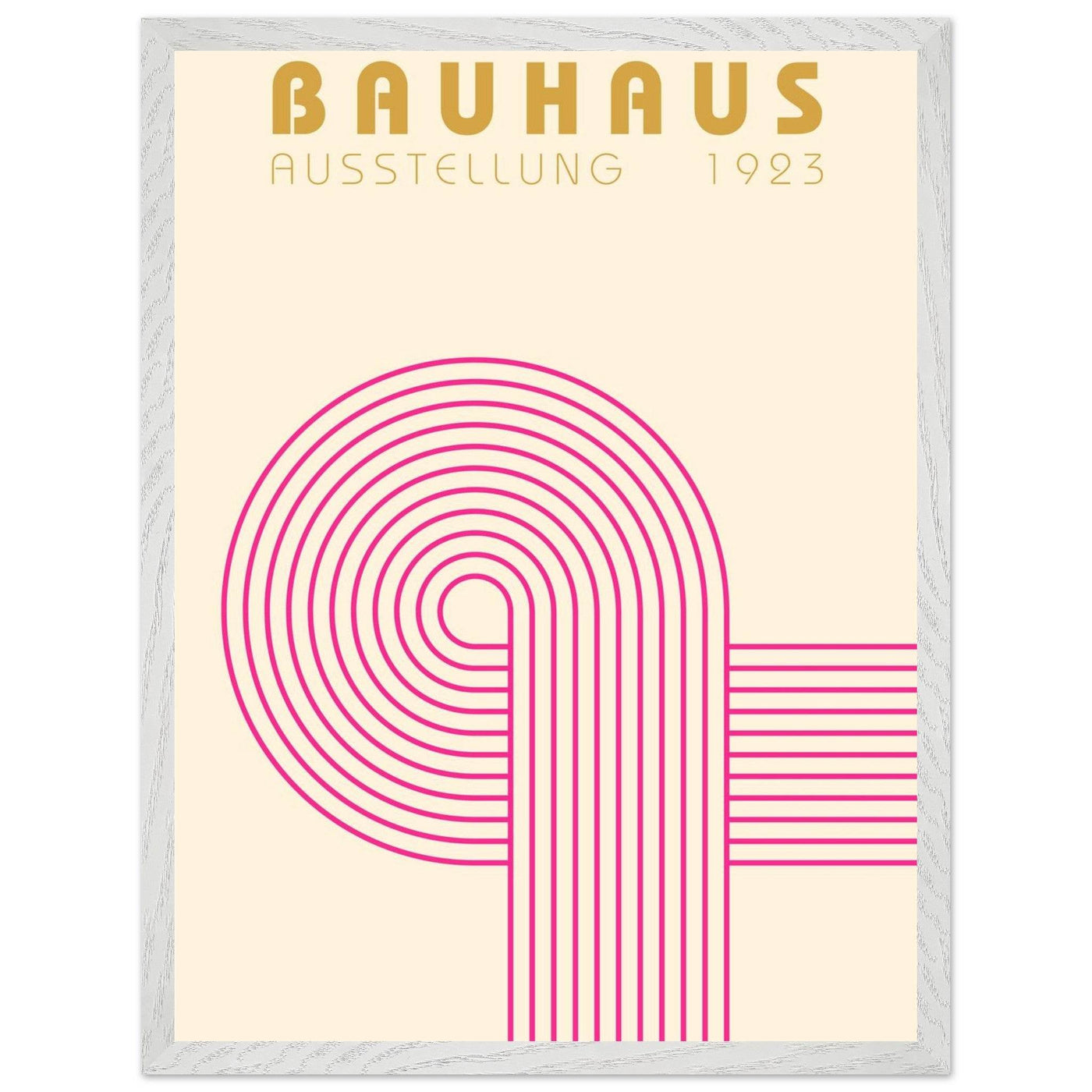 Bauhaus Pink Pop Decor for Modern Home Aesthetics - Vibrantwalls