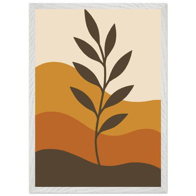 Minimalist Desert Bloom - Vibrantwalls