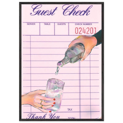 Gin Tonic Cocktail Recipe Retro Bar Art - Vibrantwalls