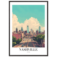 Nashville USA Wall Art - Vibrantwalls