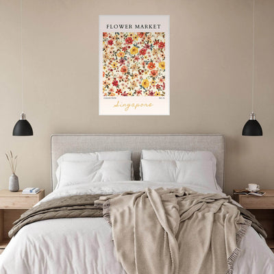 Flower Market Collection Framed Posters – Vibrant Floral Art Prints | Ready-to-Hang in Your Choice of Frame - Vibrantwalls