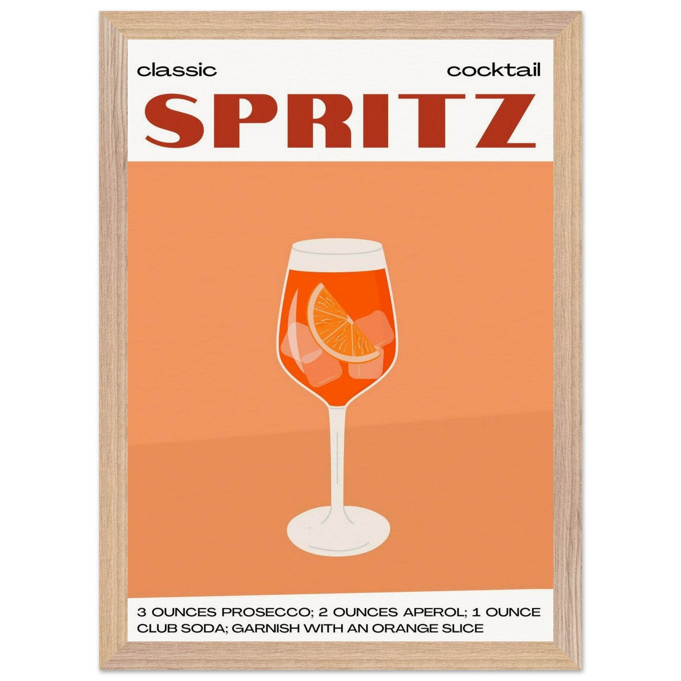 Classic Spritz Cocktail - Vibrantwalls