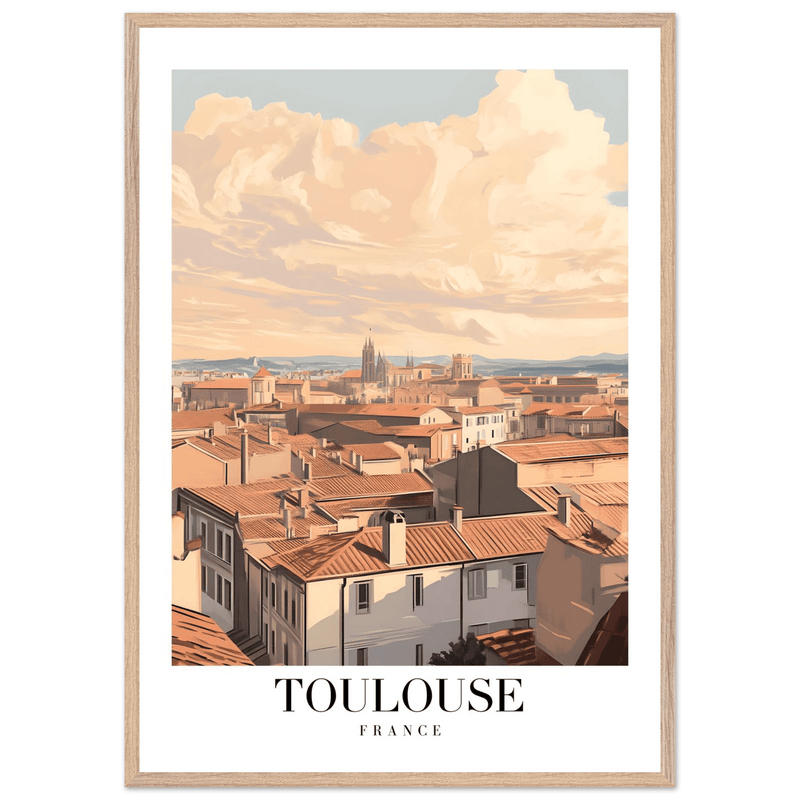 Toulouse France Wall Art - Vibrantwalls