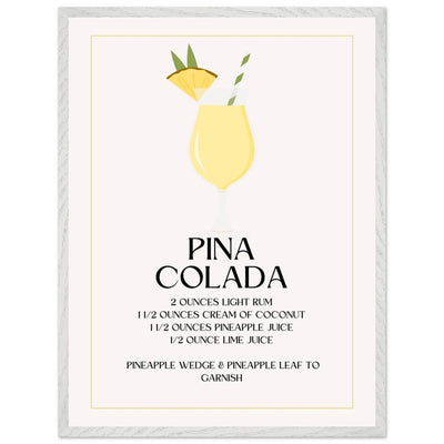 Pina Colada Cocktail Recipe - Vibrantwalls
