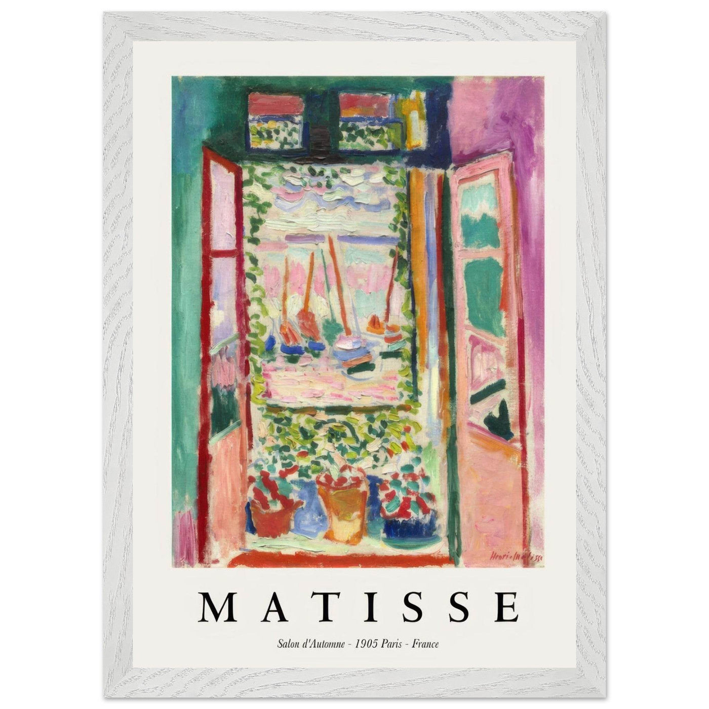 Matisse Open Window Art - Captivating Piece for Modern Decor - Vibrantwalls