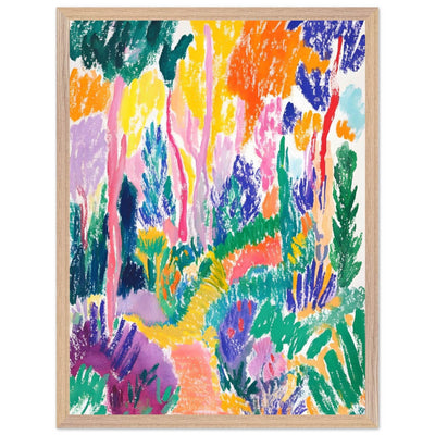 Vibrant Abstract Forest Henri Matisse - Vibrantwalls