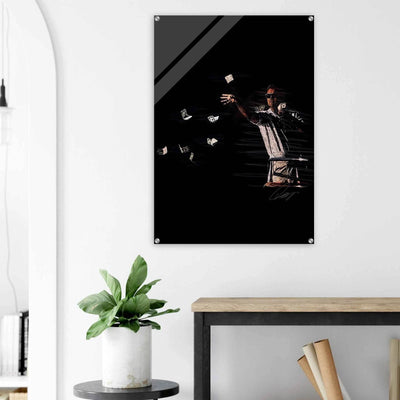 Leonardo DiCaprio Acrylic Art Piece - Catch Me If You Can - Vibrantwalls