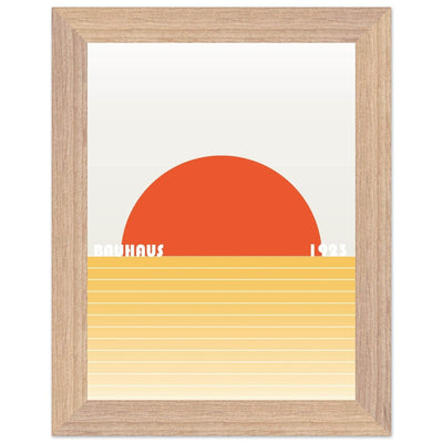 Bauhaus Sunset Abstraction - Vibrantwalls