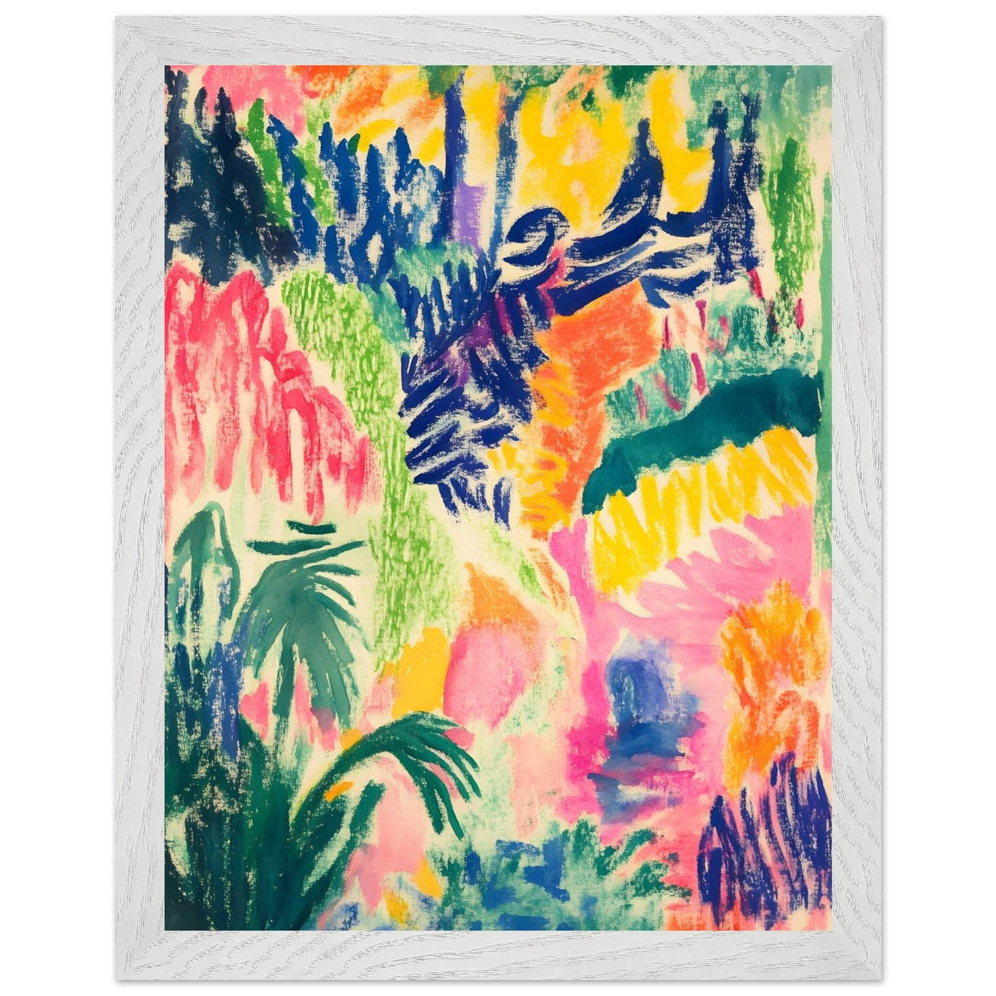 Vibrant Abstract Henri Matisse - Vibrantwalls