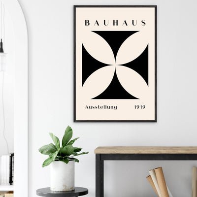 Bauhaus Black & Beige - Vibrantwalls