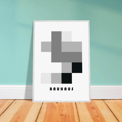 Bauhaus-Style Abstract Geometric - Vibrantwalls