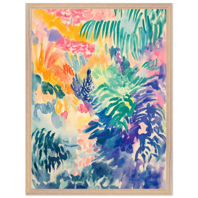 Abstract Floral - Vibrantwalls