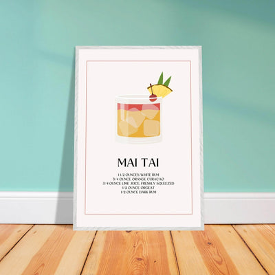 Mai Tai Cocktail Recipe - Vibrantwalls