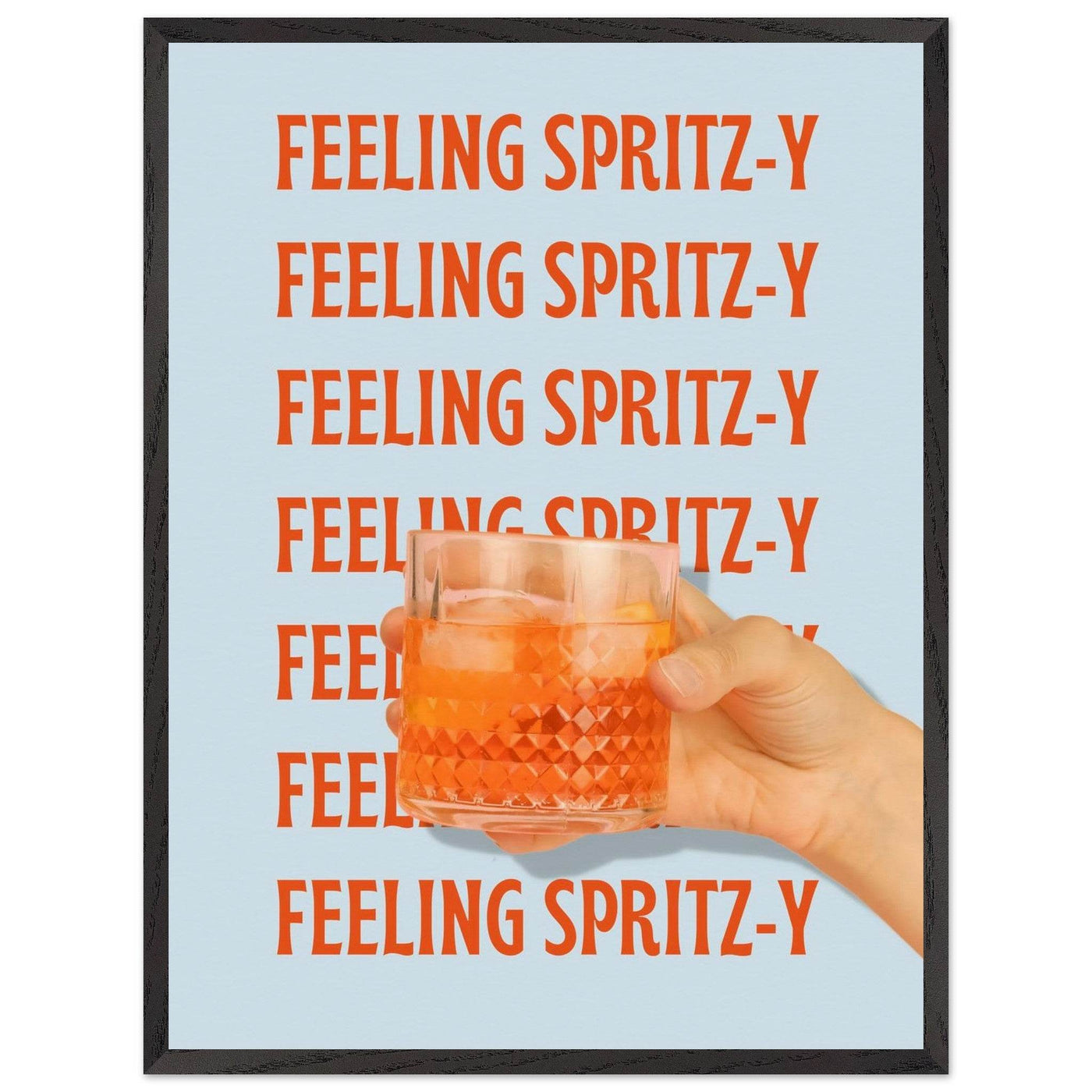 Feeling Spritz-y Fun Bar Quote - Vibrantwalls