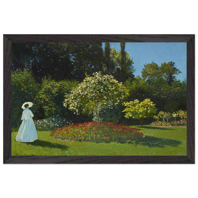 Woman in the Garden Art: Elegant Decor for Nature Lovers - Vibrantwalls