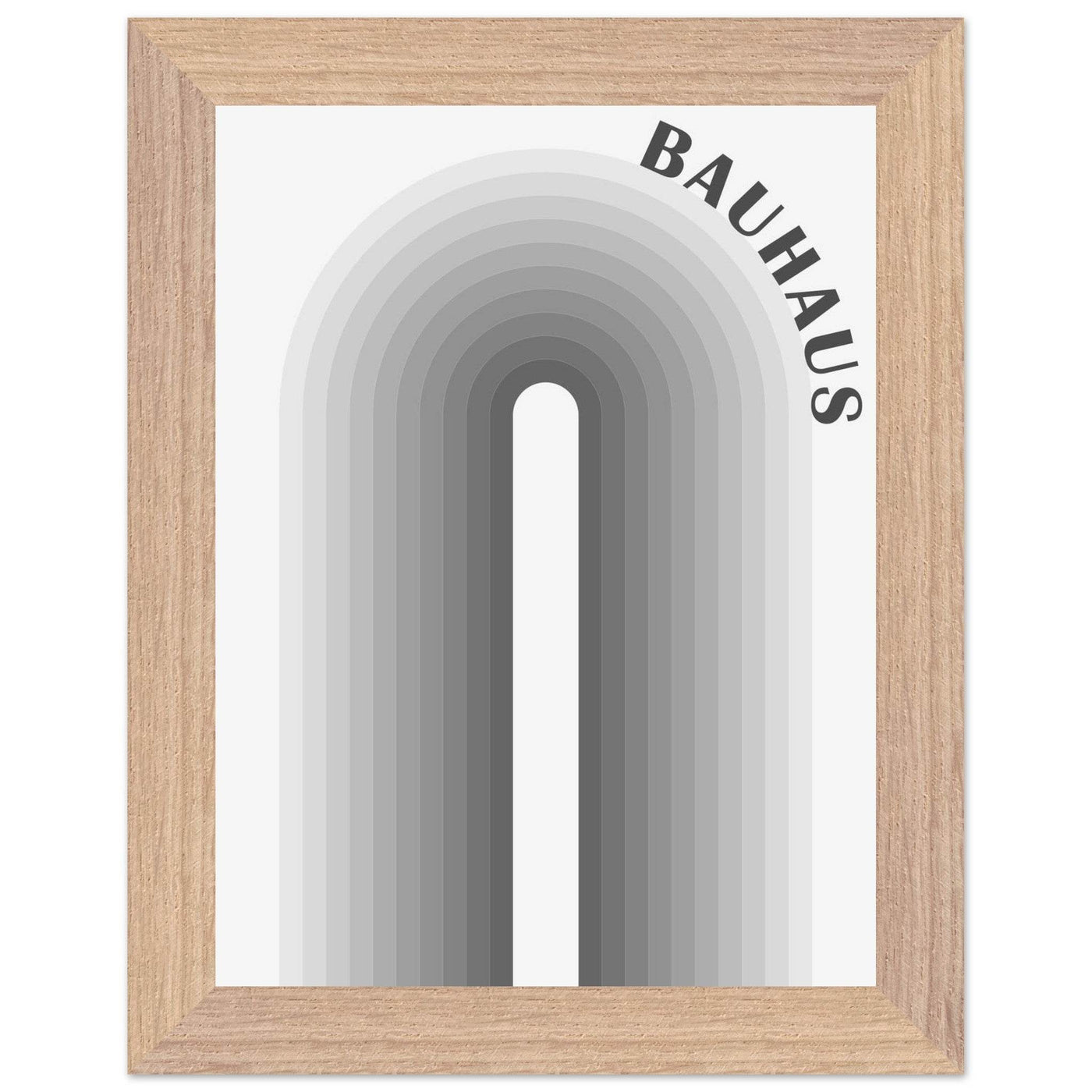 Bauhaus-Style Gradient Arch - Vibrantwalls