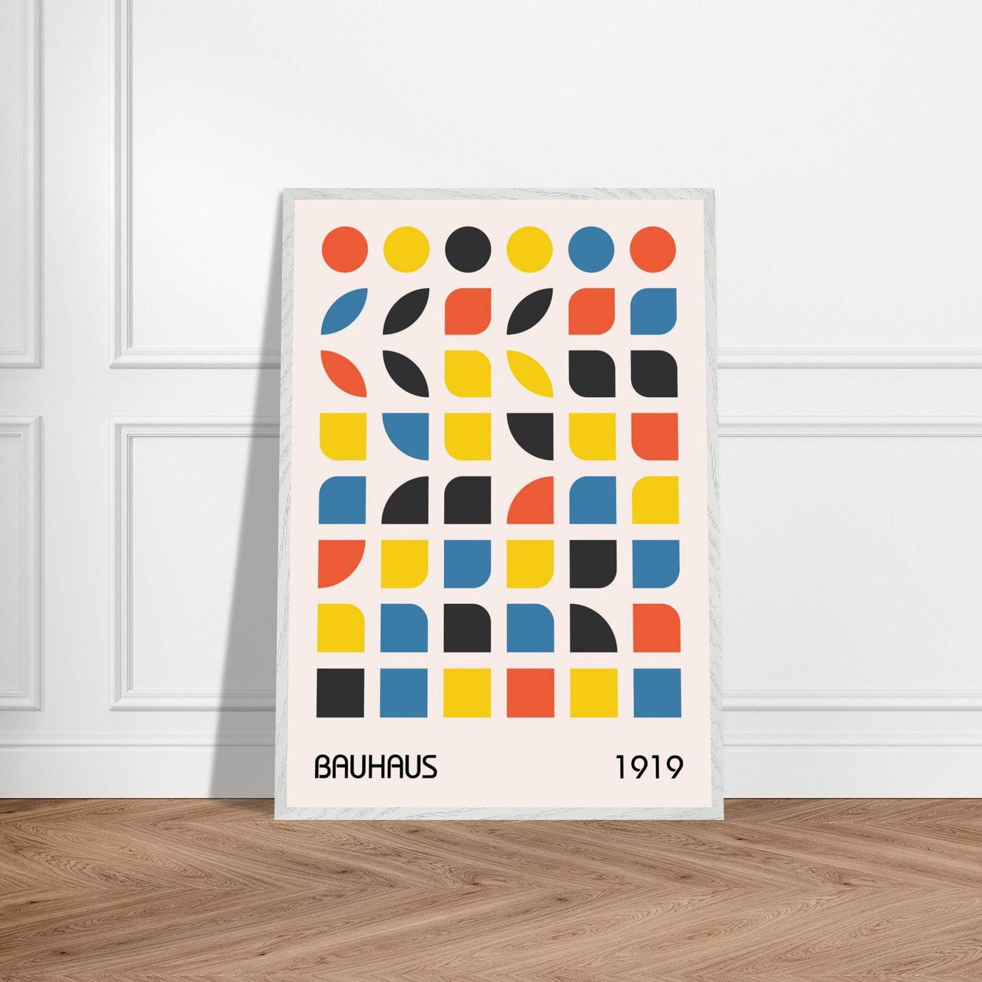 Bauhaus 1919 Geometric Abstract - Vibrantwalls