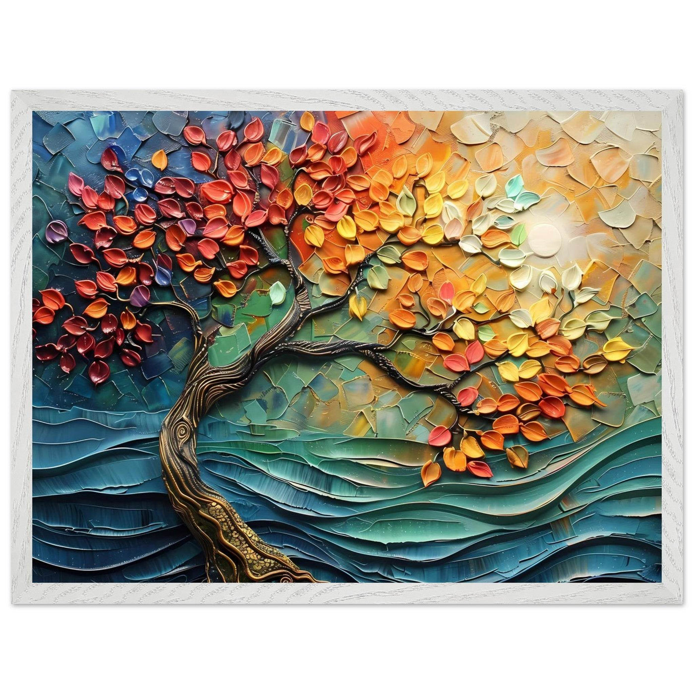 Abstract Tree of Life - Vibrantwalls