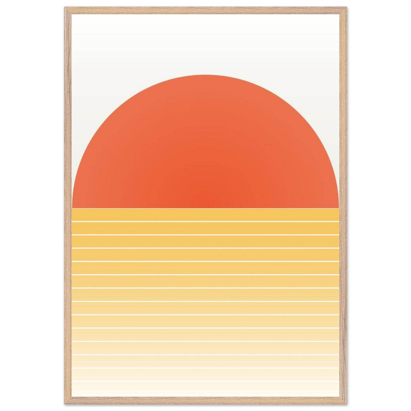 Bauhaus Sunset 1923 - Vibrantwalls