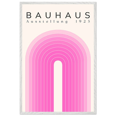 Bauhaus Pink Gradient Arch - Vibrantwalls