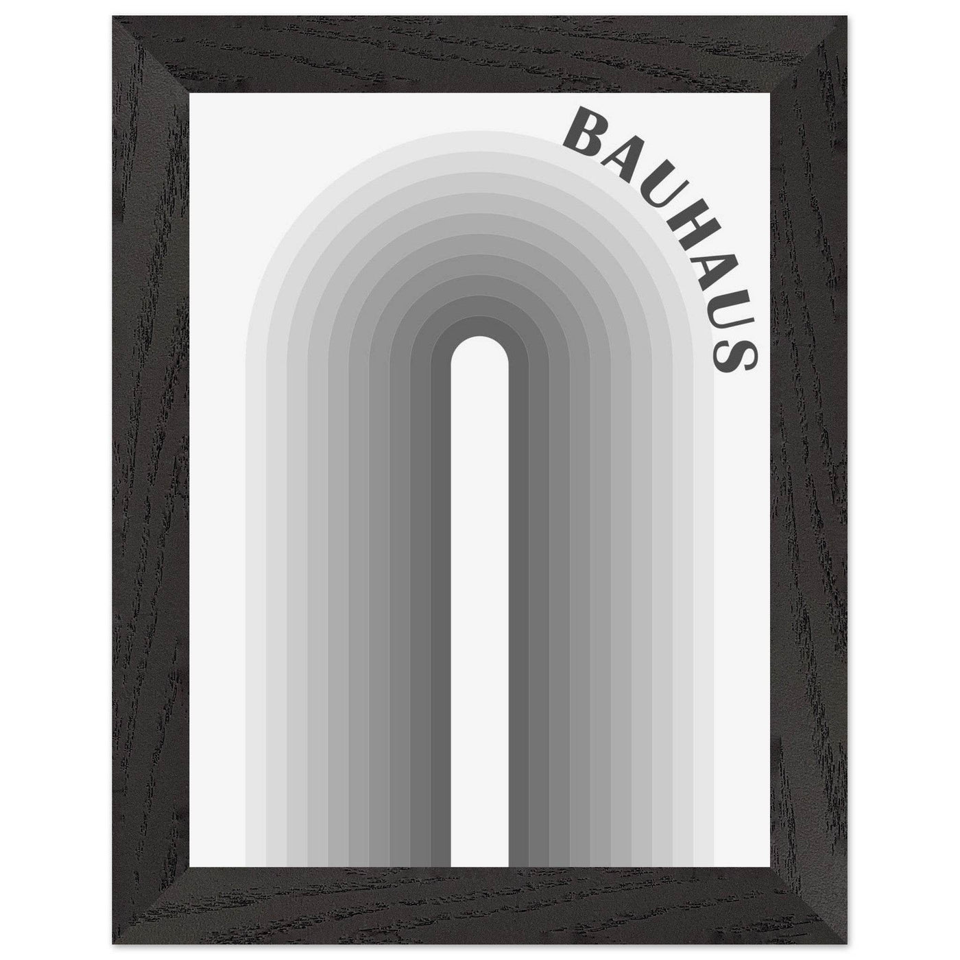 Bauhaus-Style Gradient Arch - Vibrantwalls
