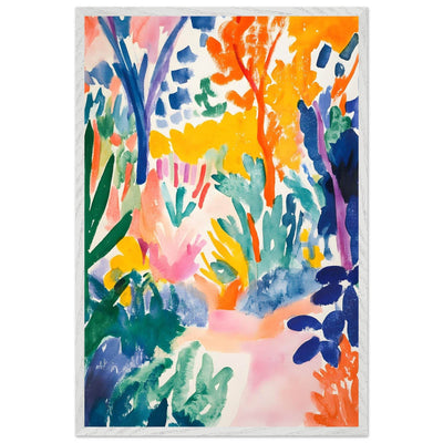 Vibrant Abstract Garden - Vibrantwalls