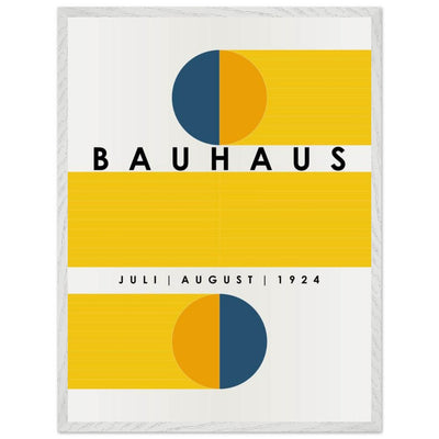 Bauhaus Blue Tunnel Geometric - Vibrantwalls