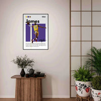 LeBron James Wall Art - Vibrantwalls