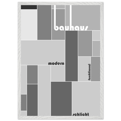 Bauhaus Style Grid - Vibrantwalls