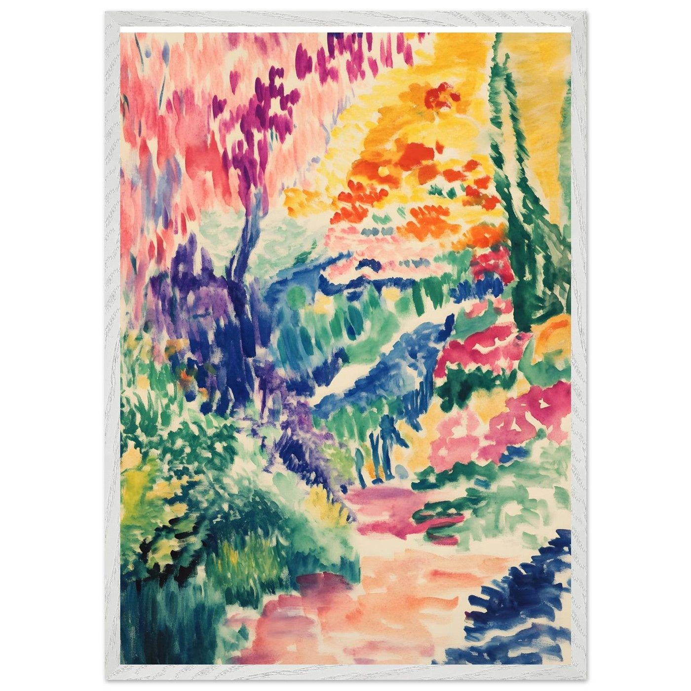 Abstract Garden Delights Henri Matisse - Vibrantwalls