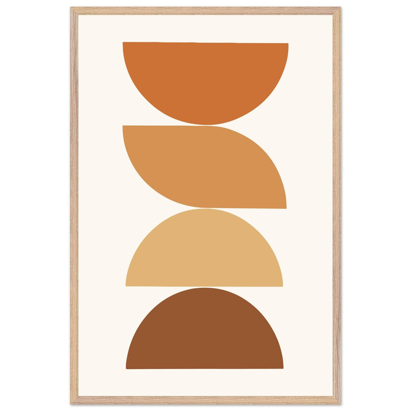 Abstract Desert Landscape Boho Sunset View - Vibrantwalls