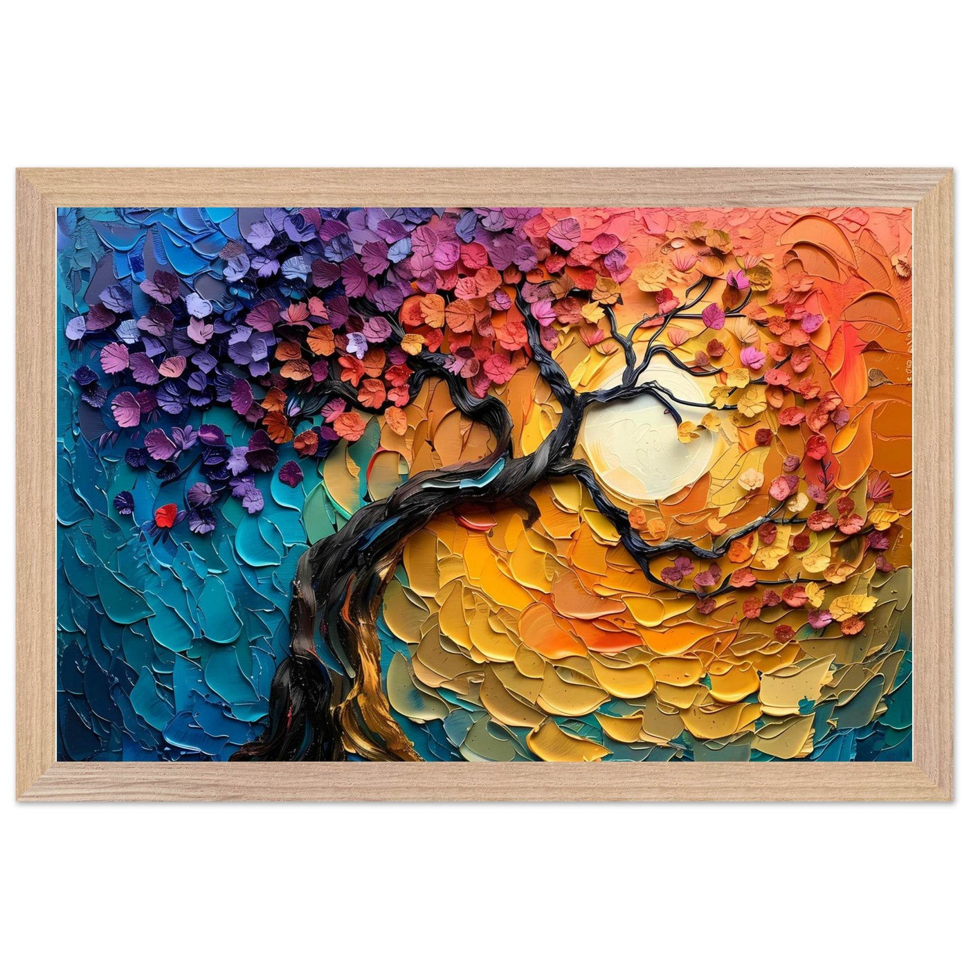 Tree of Life Abstract - Vibrantwalls