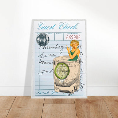Retro Glam Gin & Tonic Cocktail Recipe - Vibrantwalls