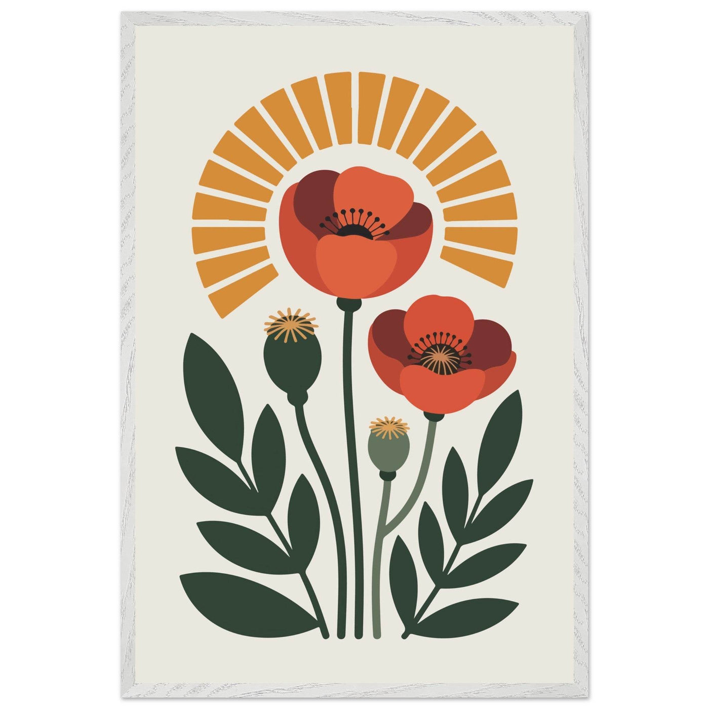 Floral Sunshine - Vibrantwalls