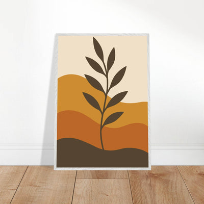 Minimalist Desert Bloom - Vibrantwalls