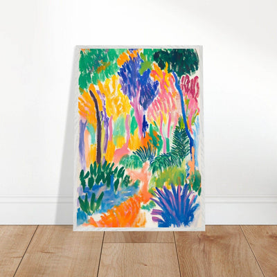 Abstract Foliage Art - Modern Wall Decor for Your Home - Vibrantwalls