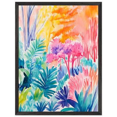 Vibrant Abstract Botanical Matisse Style - Vibrantwalls