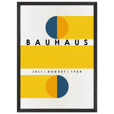 Bauhaus Blue Tunnel Geometric - Vibrantwalls