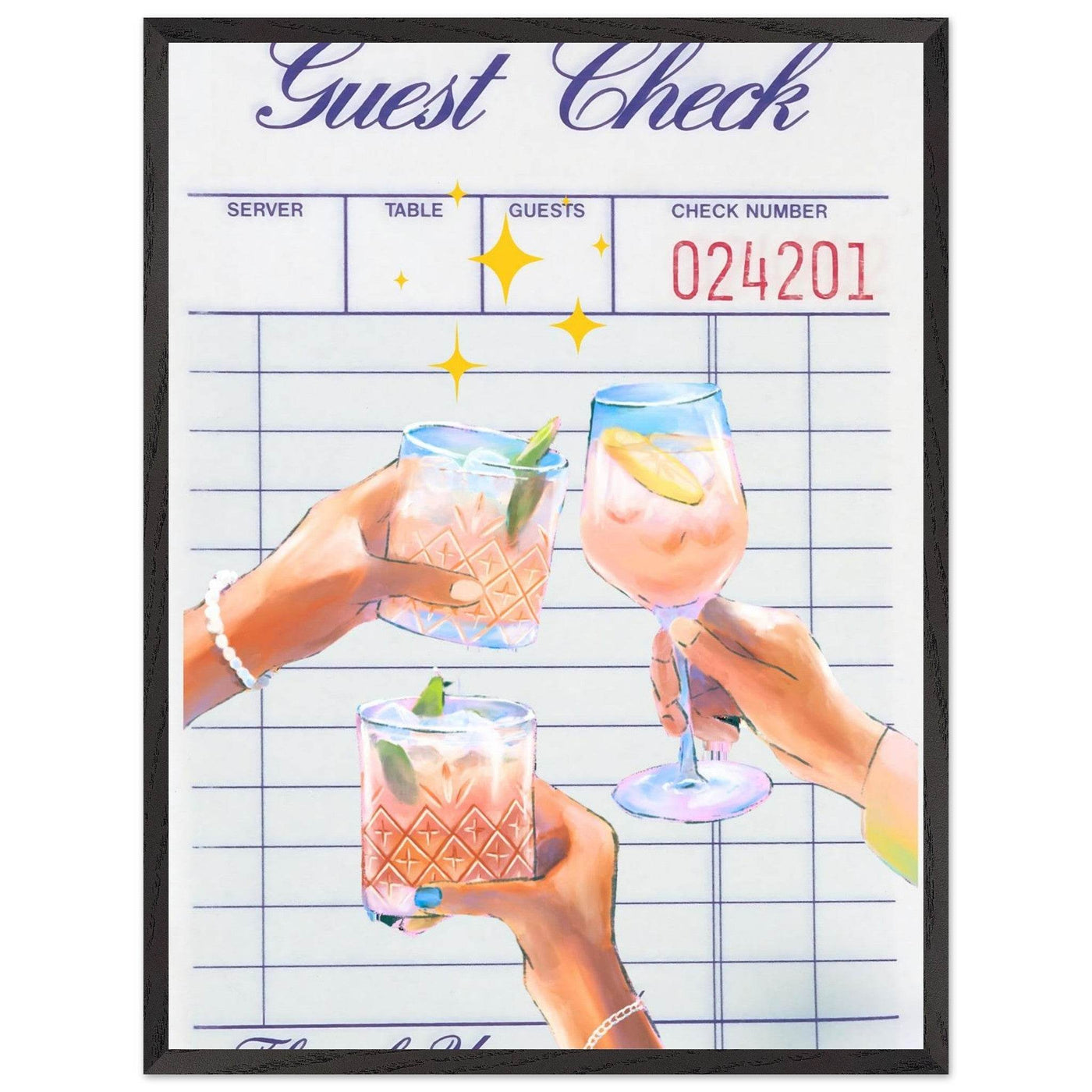 Gin & Tonic Cheers - Vibrantwalls