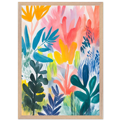 Abstract Floral Henri Matisse Botanical - Vibrantwalls