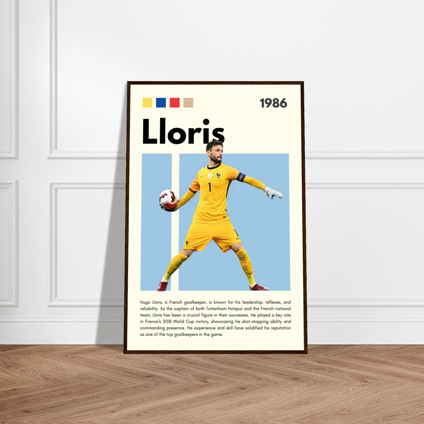 Hugo Lloris France Goalkeeper Football Poster Vibrantwalls