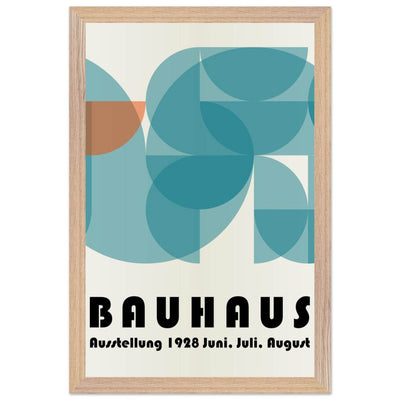 Bauhaus-Style The Blue Tunnel - Vibrantwalls