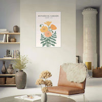 Botanical Garden Poppy Wall Art - Vibrantwalls